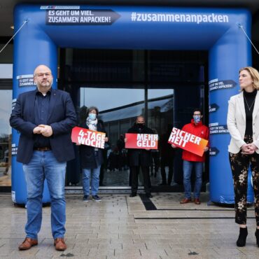 Die Positionen der Tarifparteien liegen noch weit auseinander. (Archivbild)
