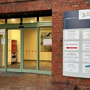 Inselklinik Föhr-Amrum in Wyk auf Föhr vor der geplanten Umstrukturierung ab 2028