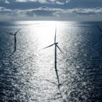 Der Ausbau von Windparks auf See stockt.