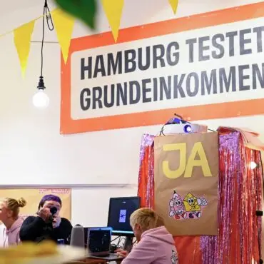 Die Initiatoren wollten 2.000 Hamburgerinnen und Hamburger mit einem Grundeinkommen ausstatten. (Archivbild)