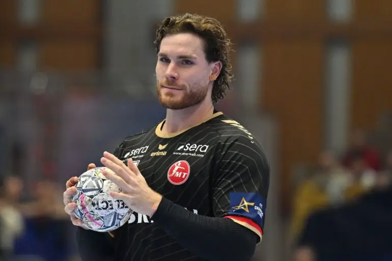 DHB-Kapitän Johannes Golla will die MT Melsungen nach wenigen Monaten wieder verlassen. (Archivbild)