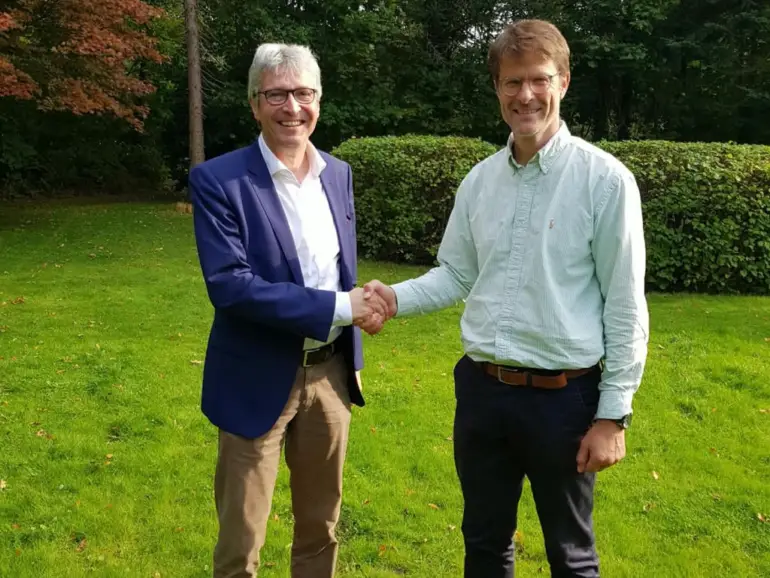 Matthias Hüppauff und Christian Stemmer zur Weiterentwicklung von MOINBoard auf den nordfriesischen Inseln