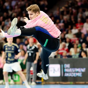 Robin Haug und der HC Hamburg spielten in Lemgo. (Archivbild)