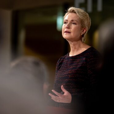 Schwesig wird auch in diesem eine Festrede halten. (Archivbild)