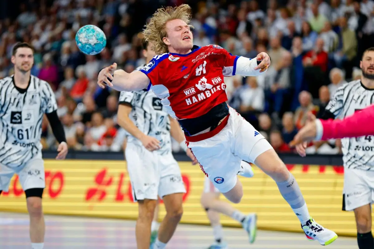 Martin Hovde und der HC Hamburg verloren beim Bergischen HC. (Archivbild)