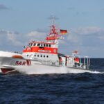 Der Seenotrettungskreuzer «Theo Fischer» - hier bei einer Übung auf der Ostsee. (Archivfoto)