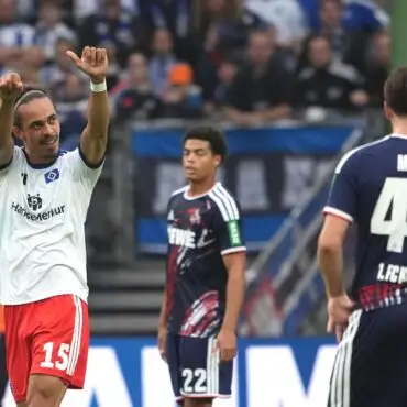Wieder eine Option für das Wochenende: HSV-Routinier Yussuf Poulsen.