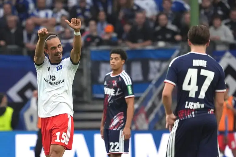 Wieder eine Option für das Wochenende: HSV-Routinier Yussuf Poulsen.